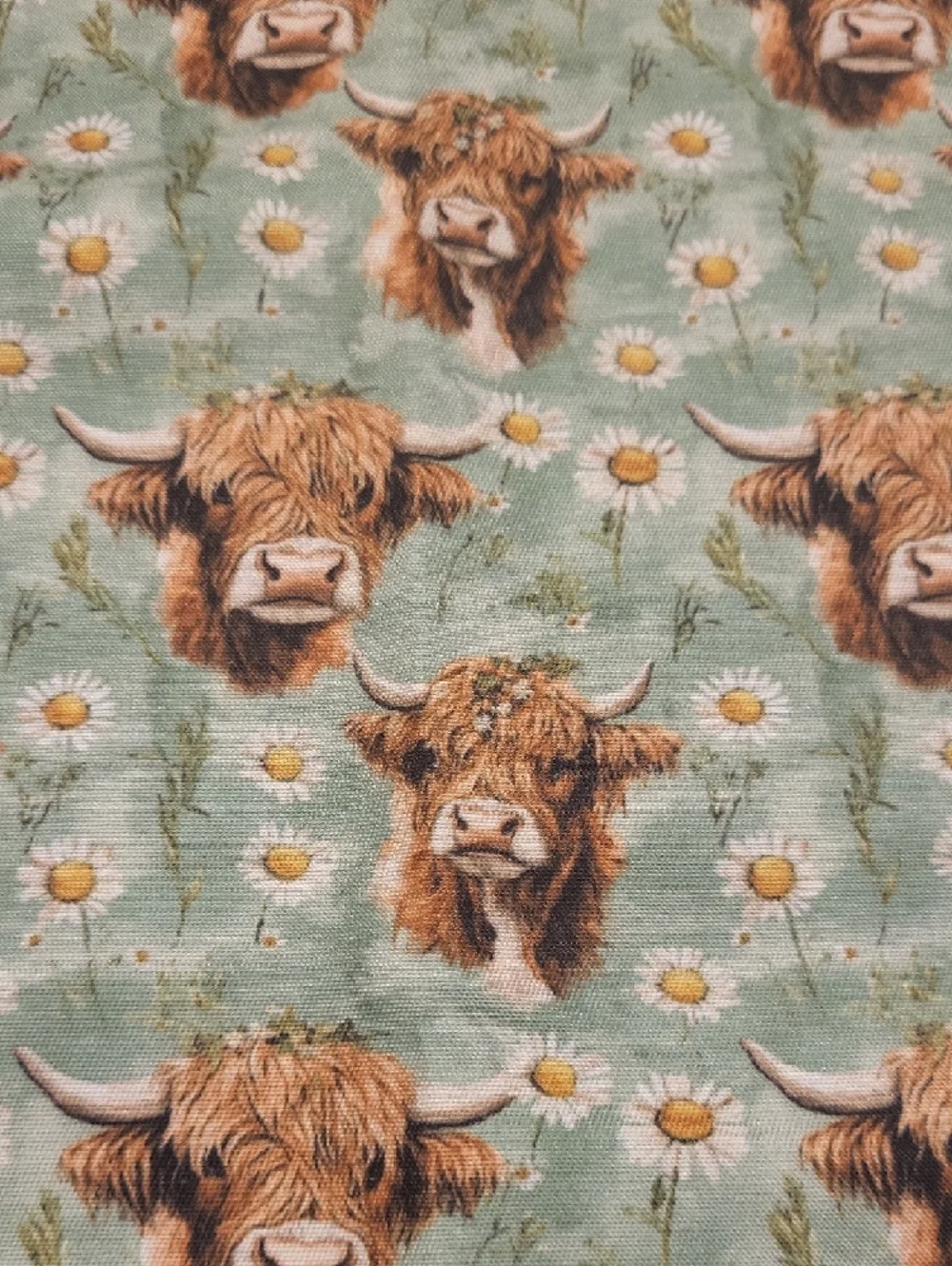 Highland Cows - Fat Quarters - 7 pieces - Picture 4 of 9